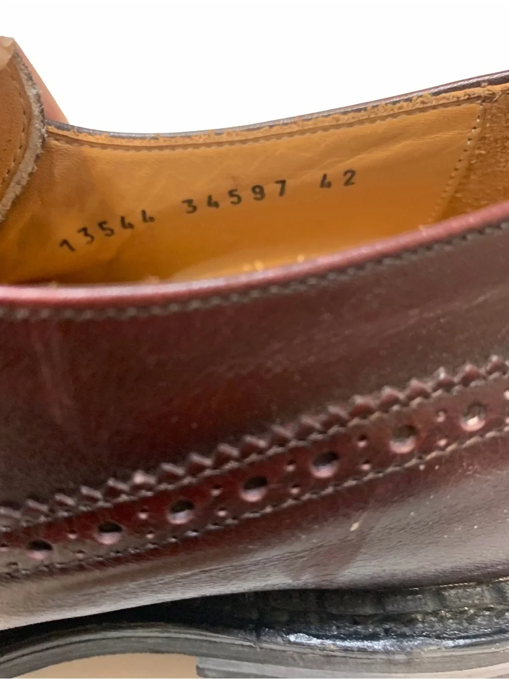 Men's Leather Monk Strap Brogues